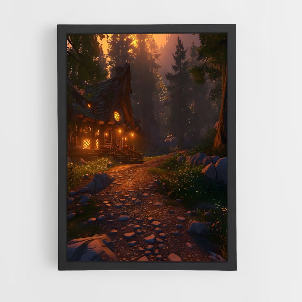 Poster Le Village Ancien – affiche World of Warcraft (vue 2)
